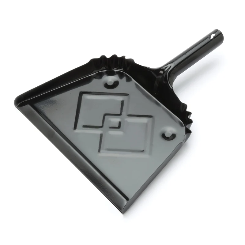 RECOGEDOR DE METAL NEGRO 12" DE ANCHO Harper