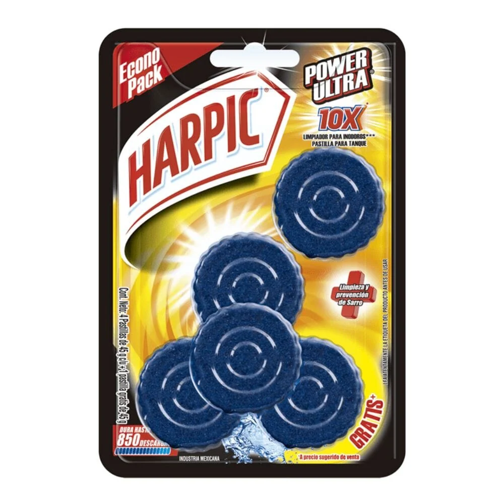 Pastilla Para Estanque Para Inodoros 5 Un HARPIC