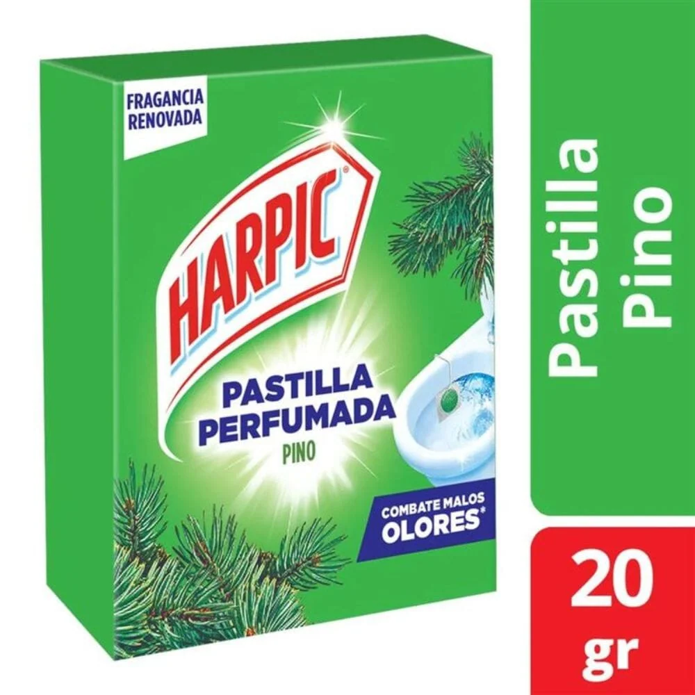 Pastilla Para Inodoros Pino 20 Gr HARPIC