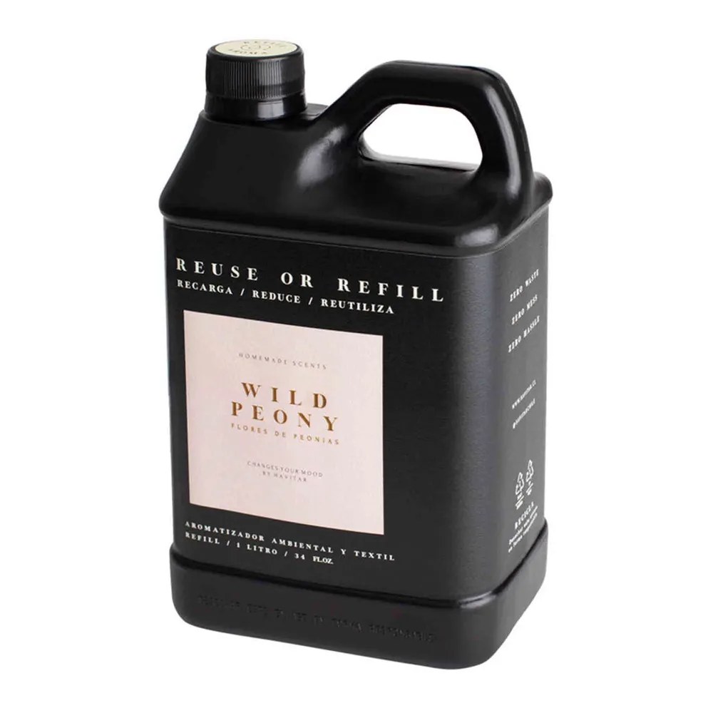 Refill Aromatizador Wild Peony 1L Floral Ambiental Textil HAVITAR