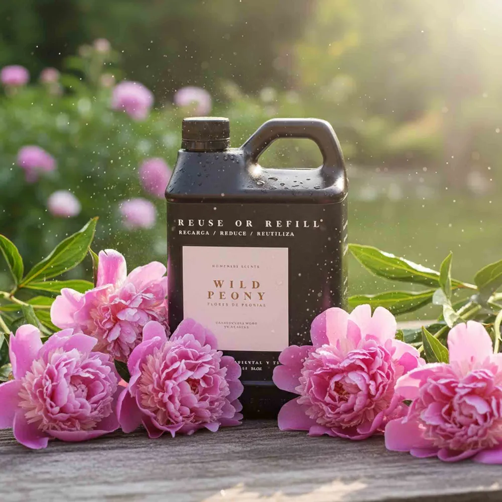 Refill Aromatizador Wild Peony 1L Floral Ambiental Textil HAVITAR
