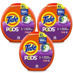 Detergente en Capsulas Tide 3 x 76 Un HBC