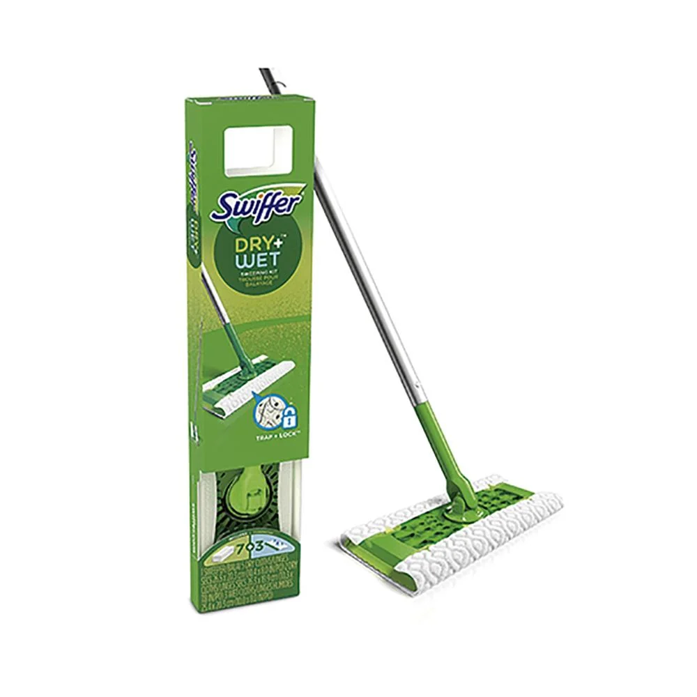 Mopa Kit Seco y Humedo Trabajo Regular y pesado 1 kit Swiffer 1 Un HBC