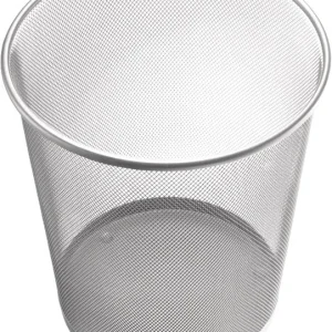 Papelera HELIT 15 l H280xØ267 mm con decoración de agujeros (9000468160)