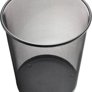 Papelera HELIT 23 l H350xØ295 mm con decoración de agujeros (9000468163)