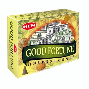 Good Fortune Conos de Incienso HEM 25gr (10 conos)