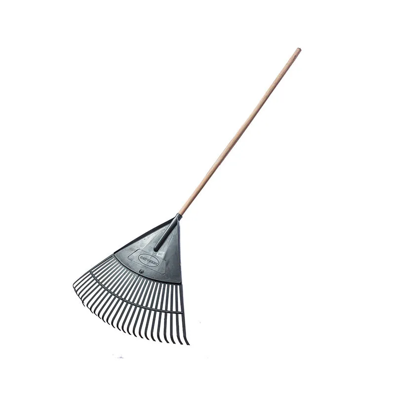 Escoba Plastica 25 Dientes M/Madera HERRAGRO