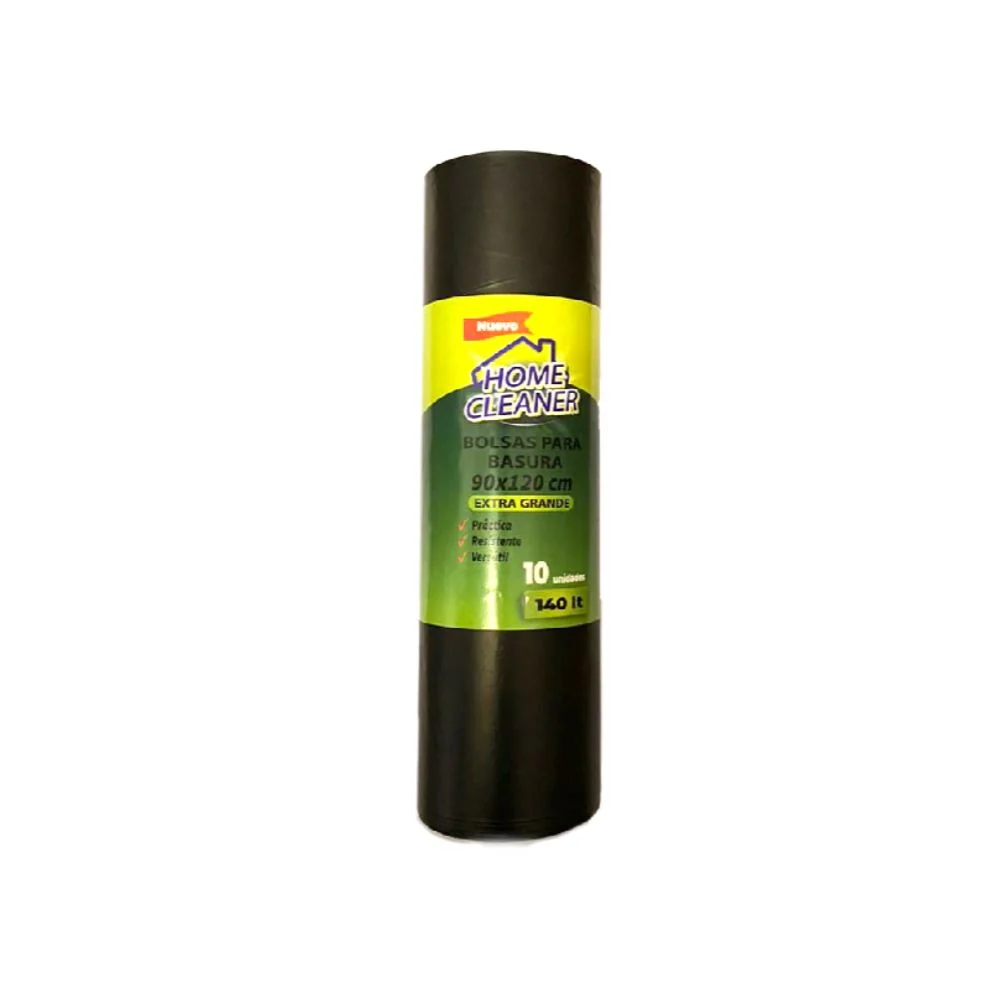 Bolsa de Basura Extra Grande 90 x 120 Home Cleaner 10 Un