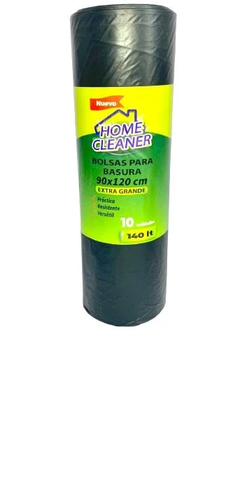 Bolsa de Basura Extra Grande 90 x 120 Home Cleaner 10 Un