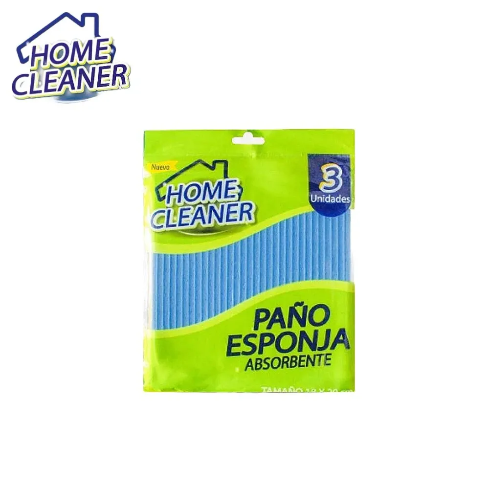 Paño Esponja Absorvente Home Cleaner 3 Un