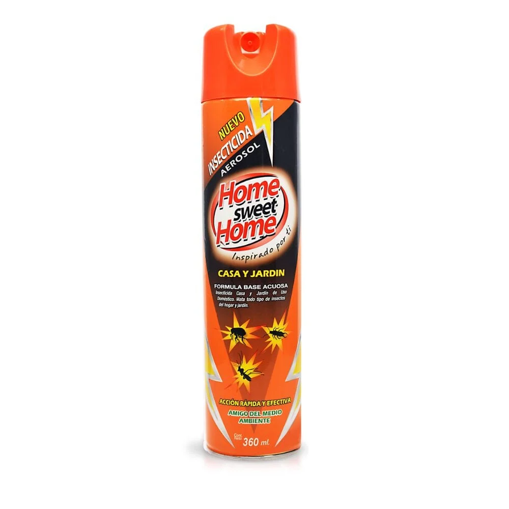 Insecticida Spray Casa Y Jardín 360 Ml HOME SWEET HOME