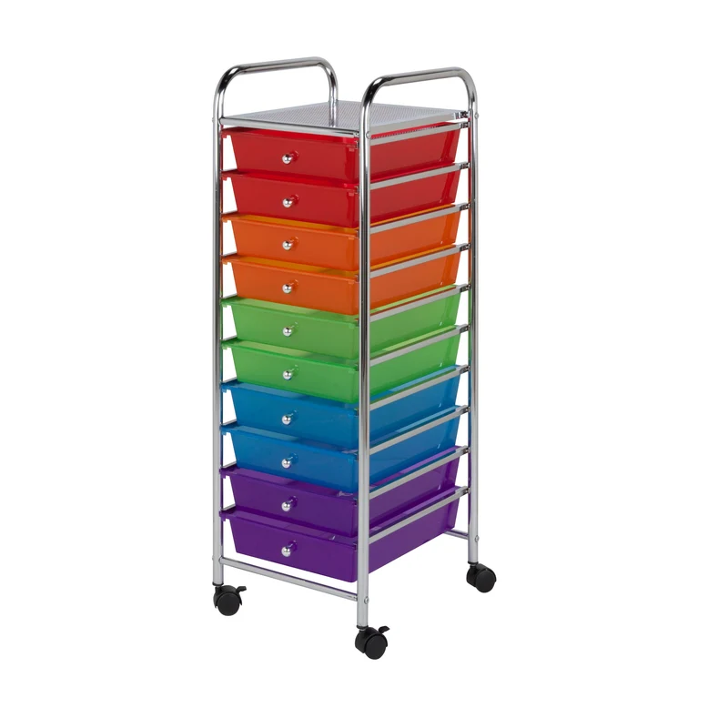 CARRITO DE ALMACENAMIENTO MULTIUSOS 35" DE ALTO Honey-Can-Do