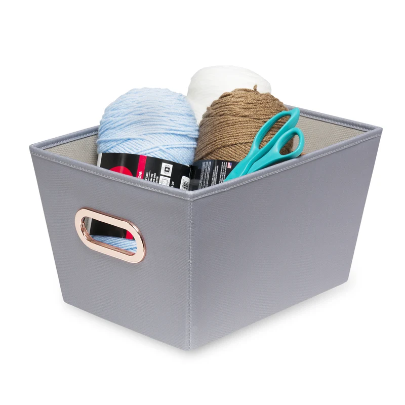 CONTENEDOR DE BOLSILLO CNVS GRY13X9.8" Honey-Can-Do