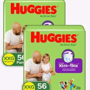 PAÑAL PANTS AJUSTABLE ET5 X56 HUGGIES