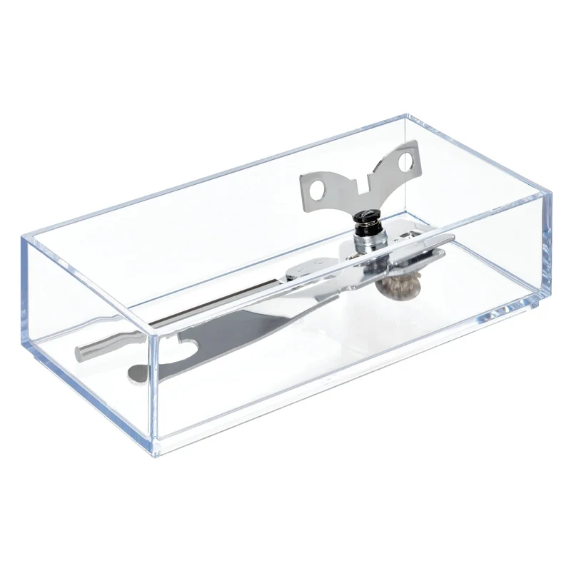 CAJÓN ORGNZR TRANSPARENTE 8X4" iDesign