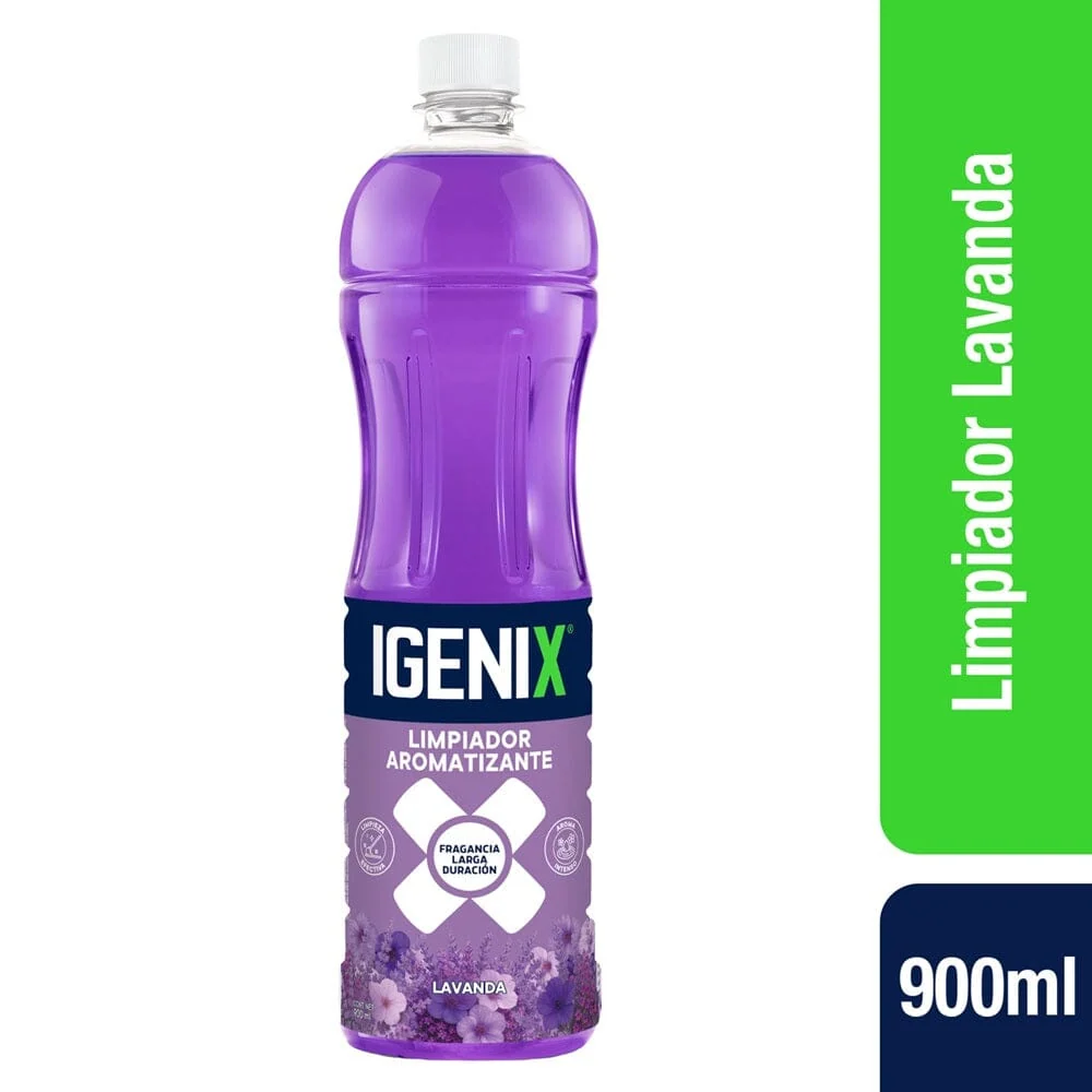 Limpia Piso Con Amonio Cuaternario Lavanda 900 Ml IGENIX