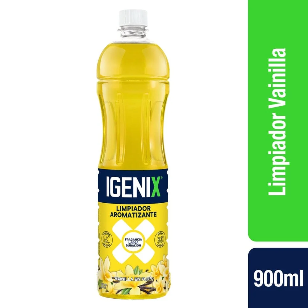 Limpia Piso Con Amonio Cuaternario Vainilla 900 Ml IGENIX
