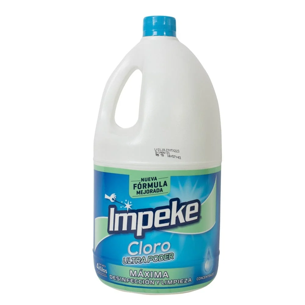 Cloro Concentrado Forte 4 Kg IMPEKE
