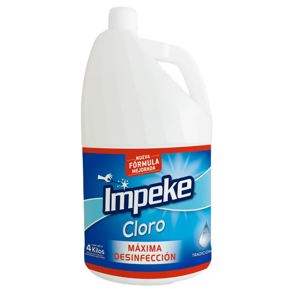 Cloro Concentrado Tradicional 4 Lt IMPEKE