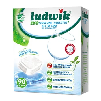 Ludwik All One pastillas ecológicas para lavavajillas 90 uds. INCO