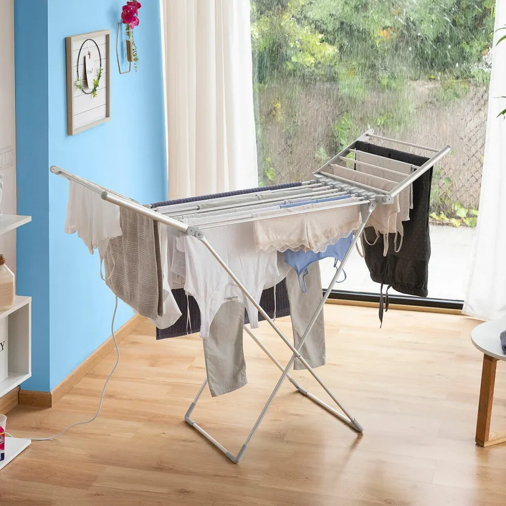 Tendedero Eléctrico Plegable con Alas Drywing InnovaGoods 20 Barras 230 W