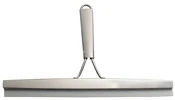 Escobilla de goma Interdesign 58840 Forma de acero inoxidable pulido de 12"