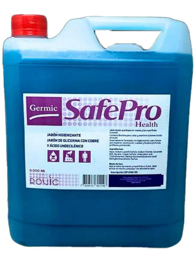 JABÓN DESINFECTANTE GERMIC SAFE PRO 5 LT