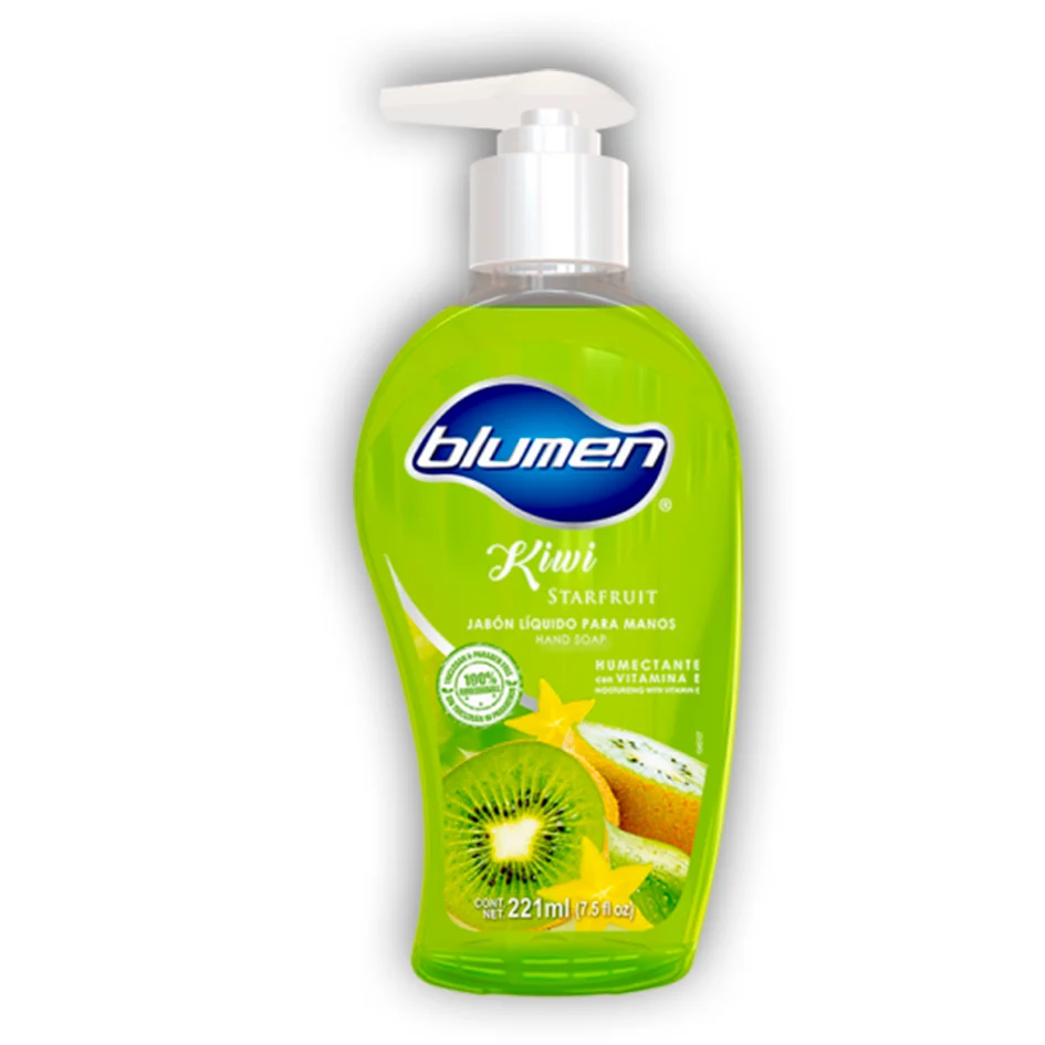 JABÓN LÍQUIDO BLUMEN KIWI STARFRUIT 12/221 ml