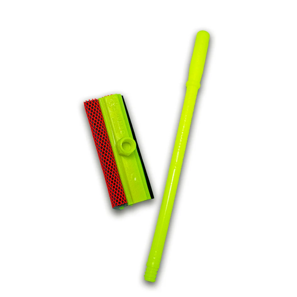 JALADOR LIMPIAVIDRIOS JUMBO DE 20 CM CON BASTON