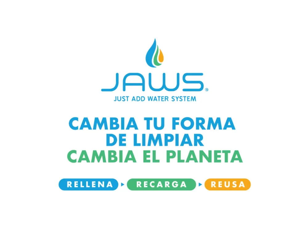 Botella + 2 Recargas Limpiador Multiuso Jaws 2x739 ml