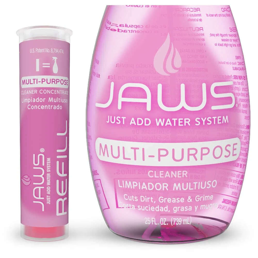 Botella + 2 Recargas Limpiador Multiuso Jaws 2x739 ml