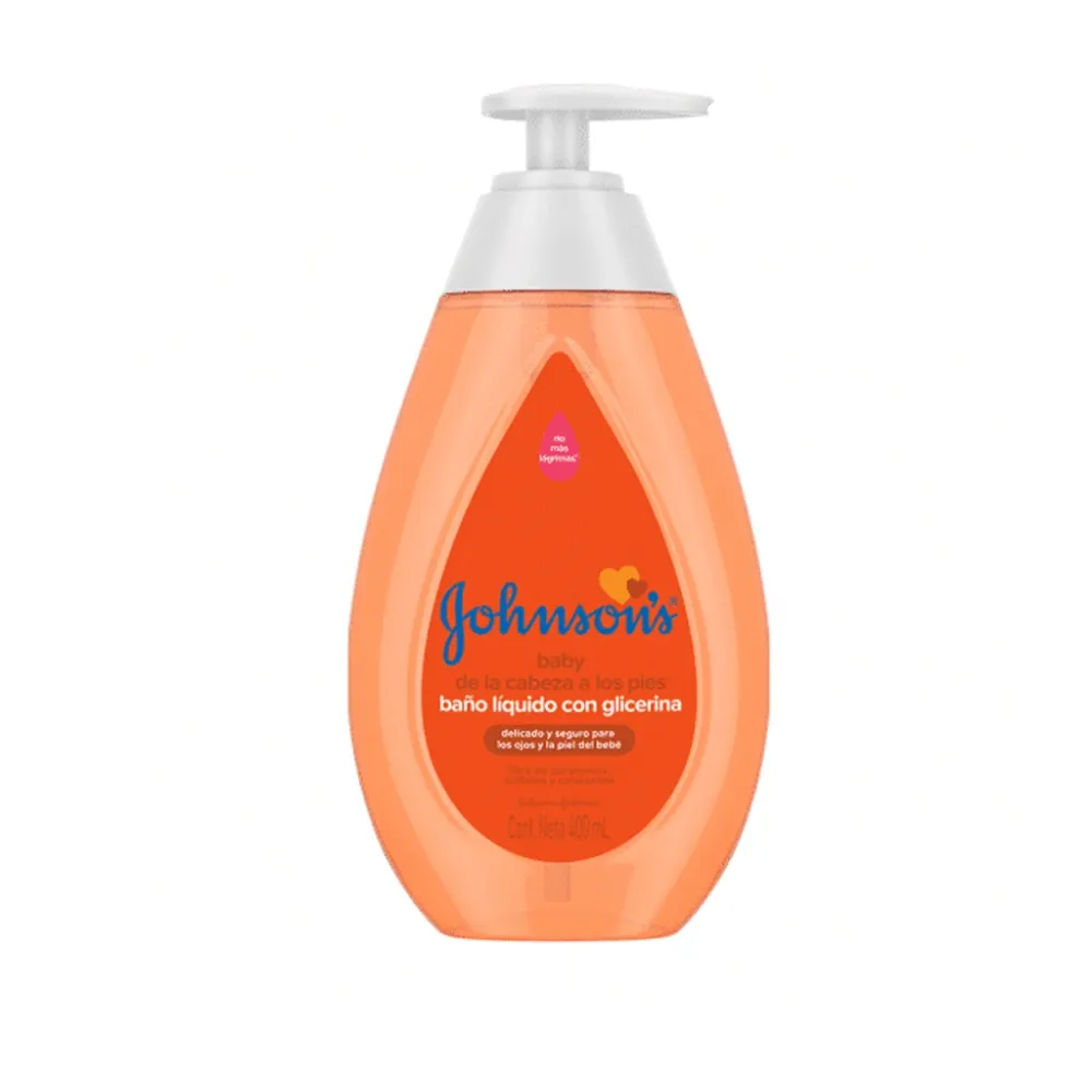 Baño Liq Cabeza Pies X400Ml Johnsons
