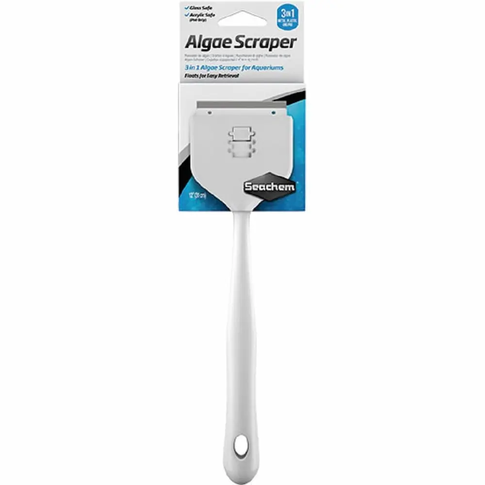 Seachem Algae Scraper – Rascador Profesional para Acuarios de Cristal y Acrílico Jufor Mundo Animal