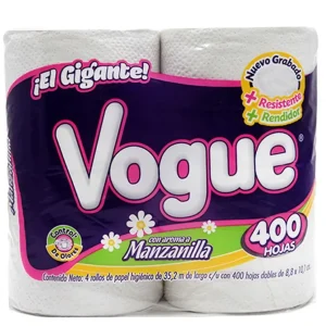 Colchon Papel higiénico Vogue 400h/24p/4r Kimberly Clark