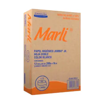 Papel Higiénico Kimberly-Clark Marli 12 Rollos de 200 M - ZK Kimberly Clark
