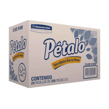 Servilletas Kimberly-Clark Pétalo 24 Fajillas con 250 Servilletas - ZK Kimberly Clark