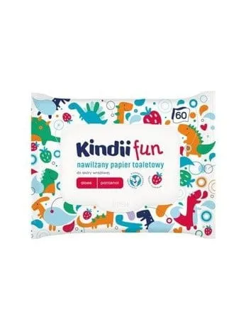 Kindii nasses Toilettenpapier 60 piezas.