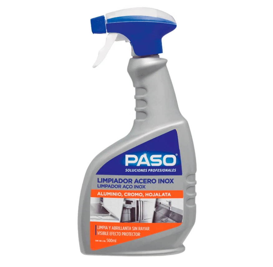 LIMPIADOR DE ACERO INOX PASO 500ML
