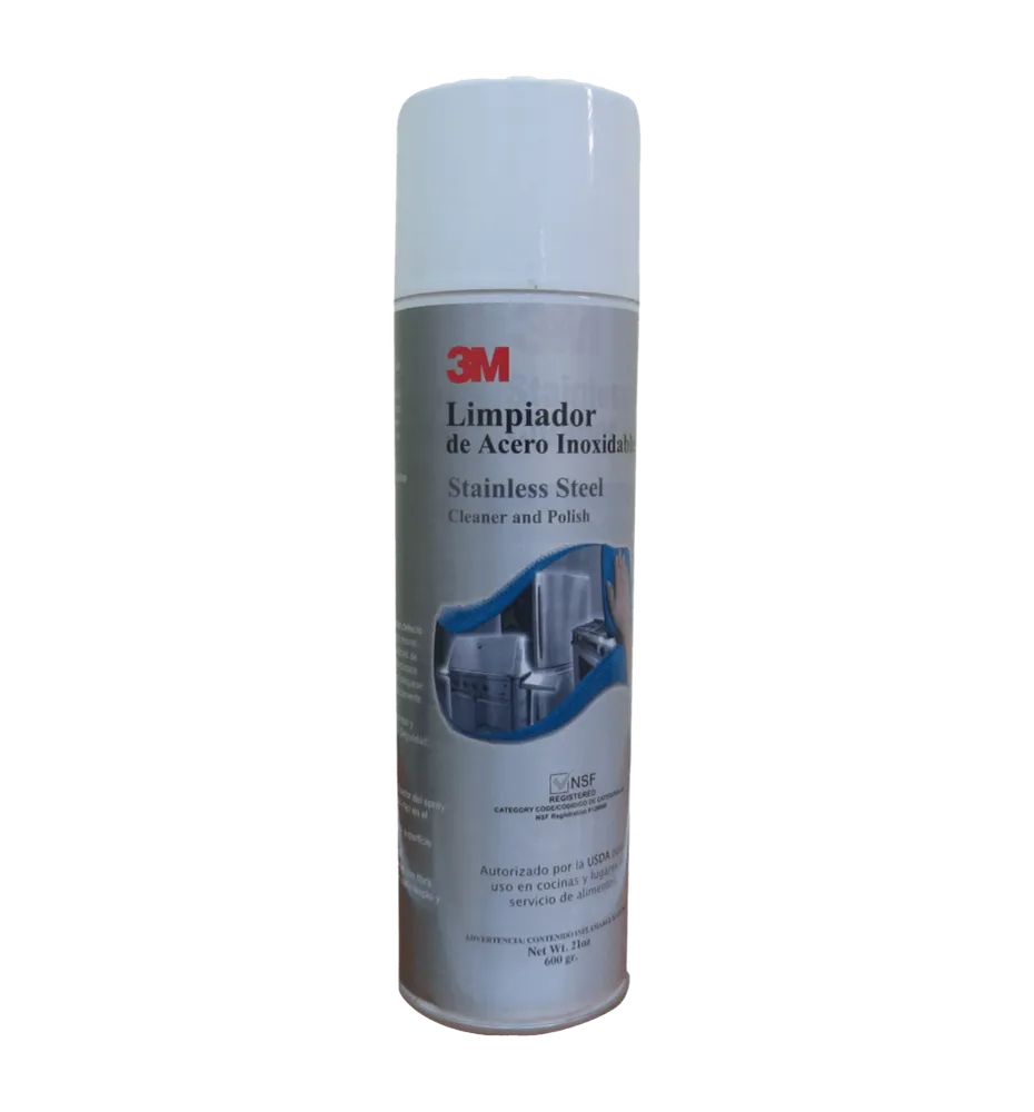 LIMPIADOR 3M PULIDOR DE ACERO INOXIDABLE