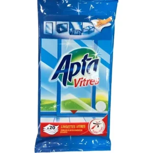 Lingettes vitres Apta