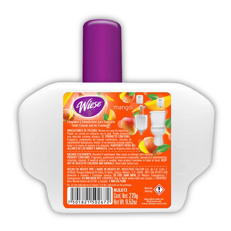 Liquido Goteador Wiese Mango 270g C/6 pzas. Usalo con NDILG04