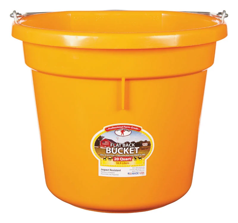 Cubo Little Giant de 20 cuartos naranja - Oferta de la semana
