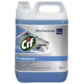 LÍQUIDO PROFESIONAL CIF PARA VENTANAS Y SUPERFICIES DE CRISTAL 5 L