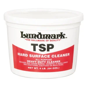 Lundmark TSP - Limpiador en polvo para superficies duras multiusos, sin aroma, para trabajo pesado, 4 libras (paquete de 4)