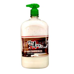 Lustramuebles Megaseo 1000 ml Blanco Dispensador