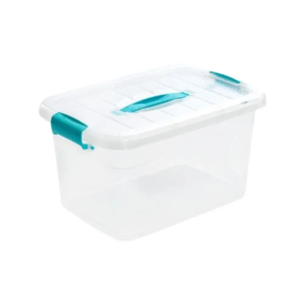 Caja Plástica Organizadora de 10 Litros con Tapa Luxury Plast