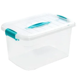 Caja Plástica Organizadora de 17 Litros con Tapa Luxury Plast