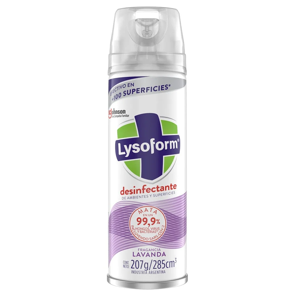 Desinfectante Ambiental Aerosol Lavanda 285 Ml LYSOFORM