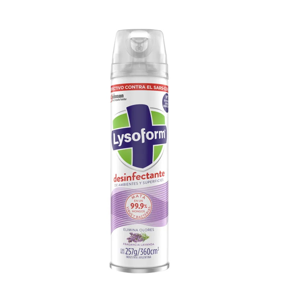 Desinfectante Lysoform Aero Lavanda X 360Ml