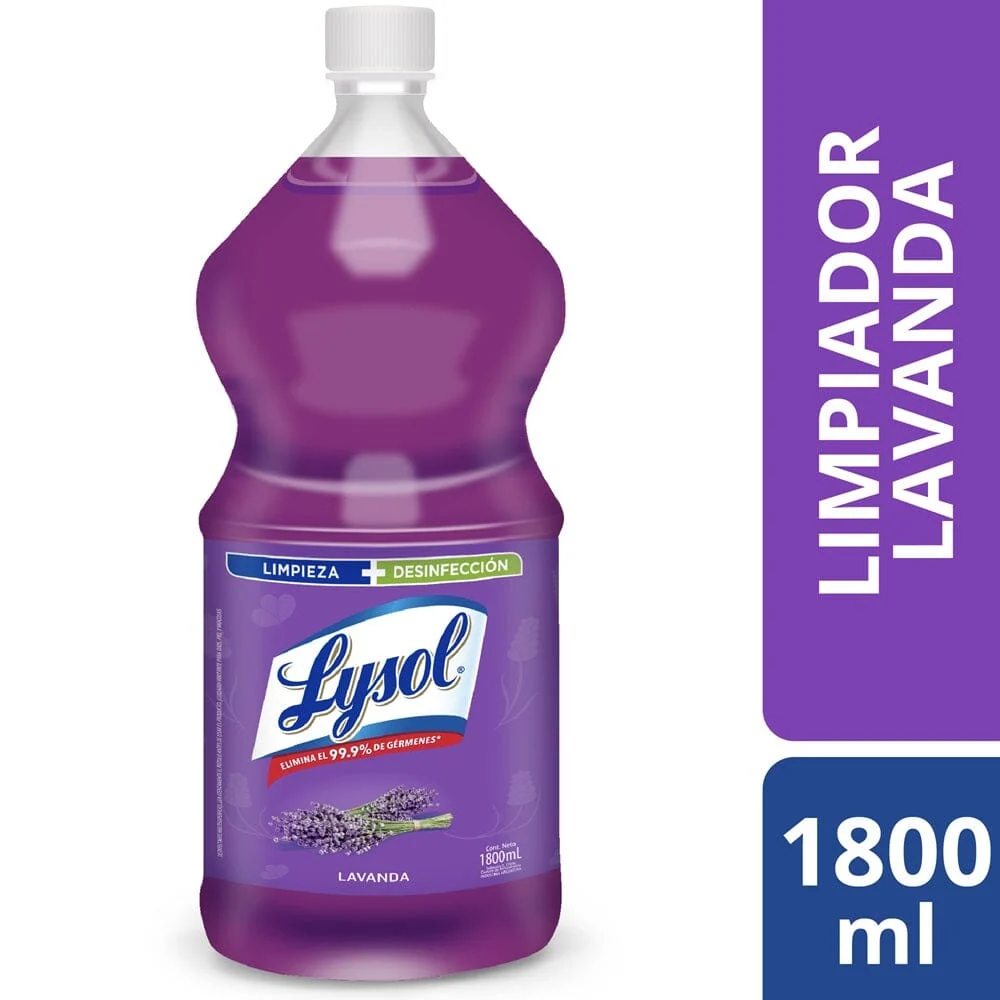 Limpiador Piso Diluible Lavanda 1.8 Lt LYSOL